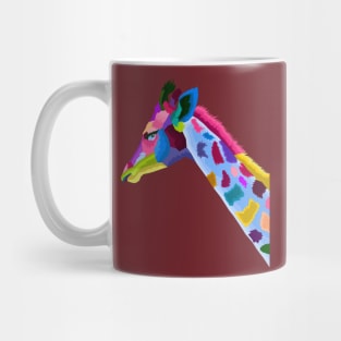 giraffe colorful pop art Mug